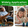 A set of 3D printed spiral fidget toys used for relaxation and stress relief in various contexts.