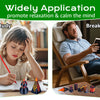 A set of 3D printed spiral fidget toys used for relaxation and stress relief in various contexts.