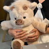 Adorable Running Pig Plush Toy – Soft Calf Stuffed Animal Pillow, 17.7 Inches