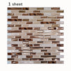 Gold Mosaic Self-Adhesive Wall Tiles for Kitchen and Bathroom
