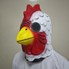 Realistic Latex Rooster Head Mask for Halloween & Cosplay