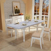 Elastic Fitted Rectangle Tablecloth – Waterproof Vinyl Cover for Indoor & Outdoor Use