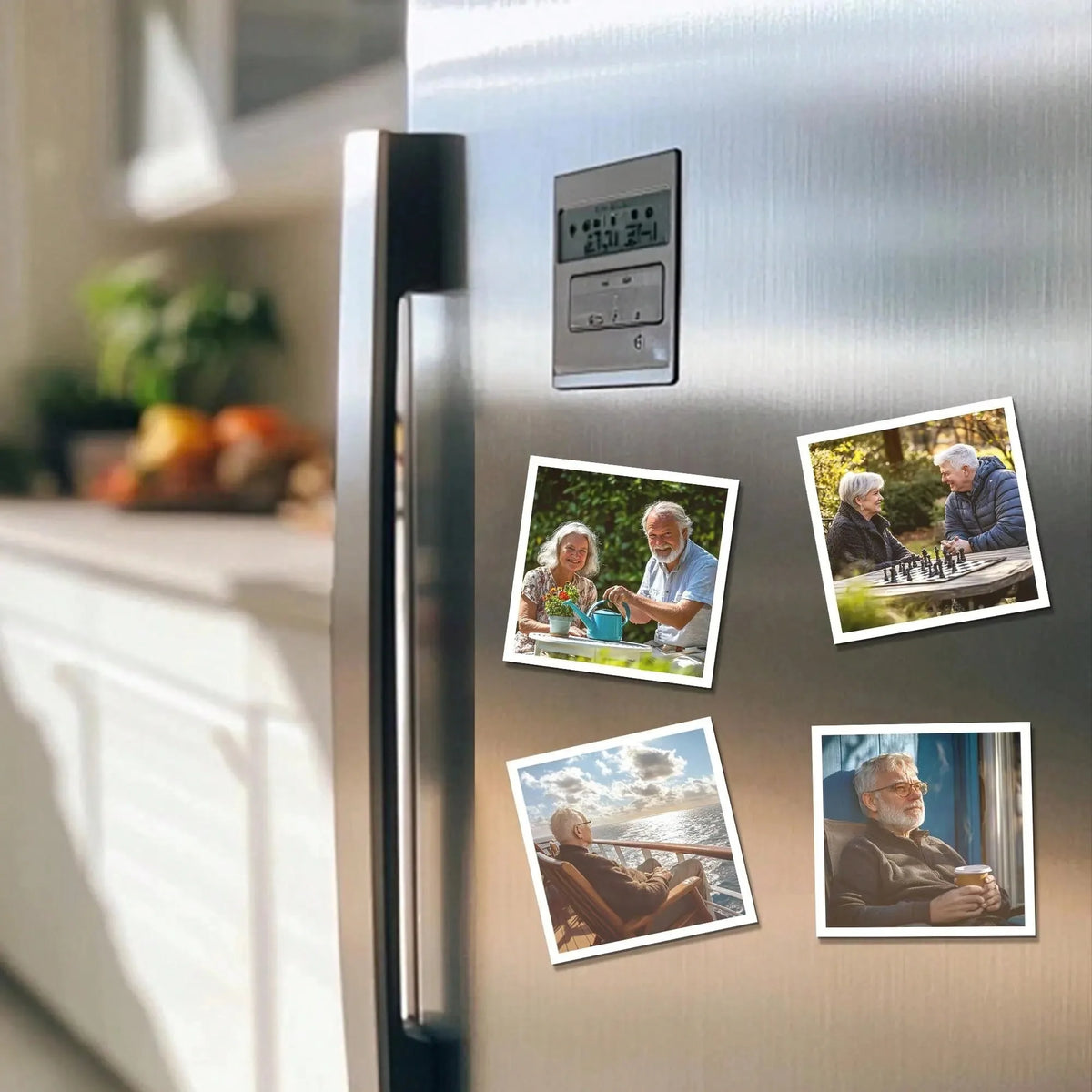 Custom Photo Fridge Magnets with UV Glossy Finish