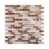 Gold Mosaic Self-Adhesive Wall Tiles for Kitchen and Bathroom