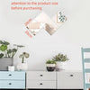 A set of self-adhesive acrylic mirror wall stickers in various sizes displayed on a white wall.