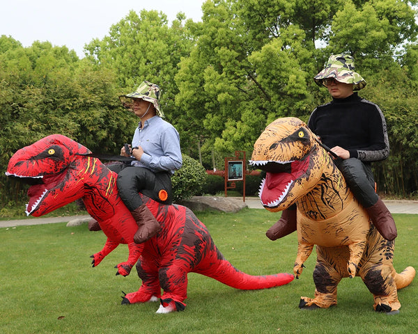 T-Rex Inflatable Costume for Adults