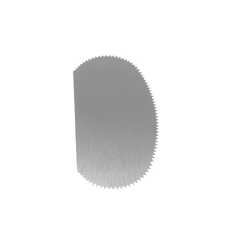 Stainless Steel Cake Scraper & Fondant Smoothing Tool