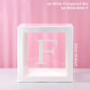 Clear Acrylic Letter Balloon Box for Celebrations