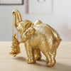 Handcrafted Resin Elephant Family Figurine