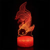 3D Fish LED Night Light with Remote and Touch Controls