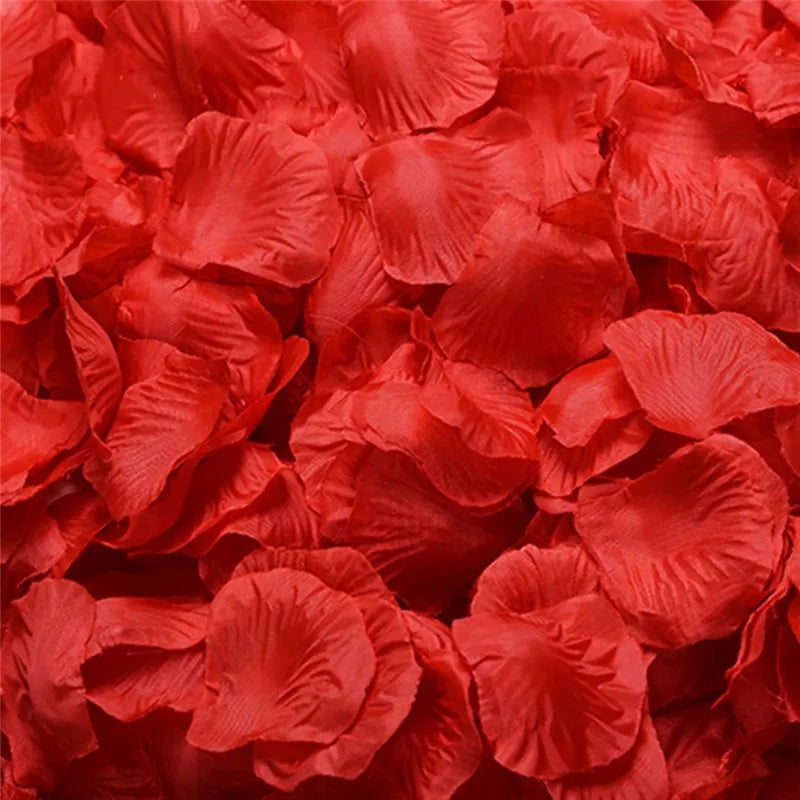 Silk Rose Petals for Weddings and Events
