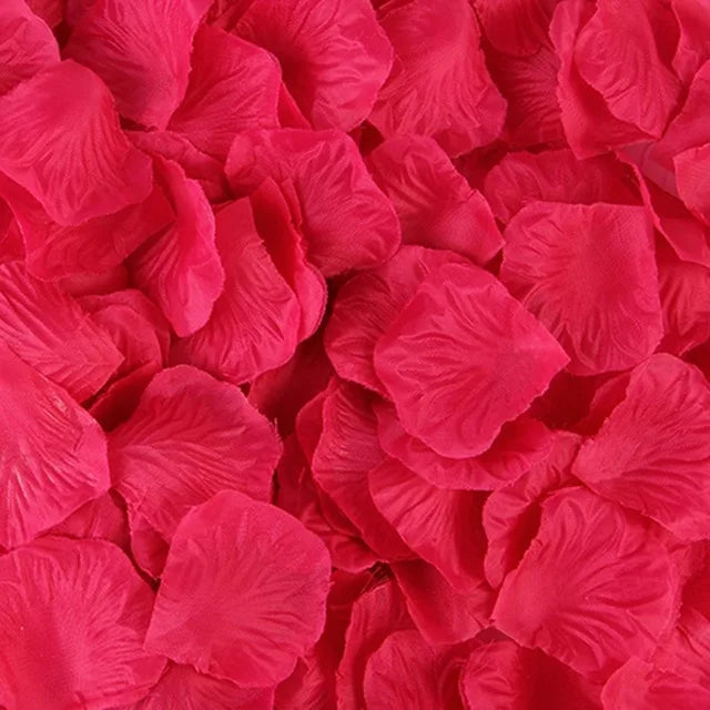 Silk Rose Petals for Weddings and Events