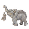 Handcrafted Resin Elephant Family Figurine