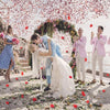 Silk Rose Petals for Weddings and Events