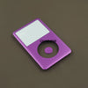 Pièce de faceplate violet et blanc pour un appareil iPod Classic, étiquetée CHAOJ666.