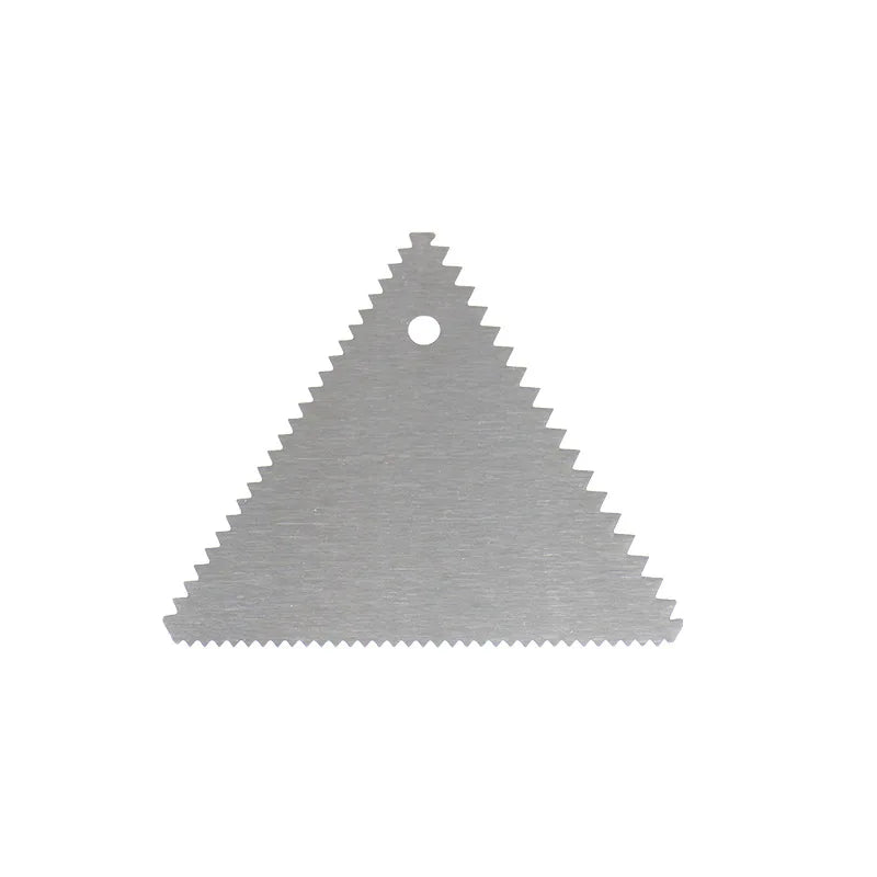 Stainless Steel Cake Scraper & Fondant Smoothing Tool