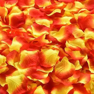 Silk Rose Petals for Weddings and Events