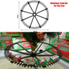 Christmas train set for the tree featuring a battery-powered railway toy with lights and sounds