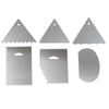 Stainless Steel Cake Scraper & Fondant Smoothing Tool
