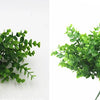 Artificial Fern Grass Bouquet – 7-Branch Green Plastic Plant