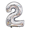 Rose Gold Foil Number Balloons (32" or 40") for Birthday & Wedding Decor