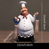 Resin Chef Figurines with Bottle Opener and Message Board - Bar & Kitchen Decor