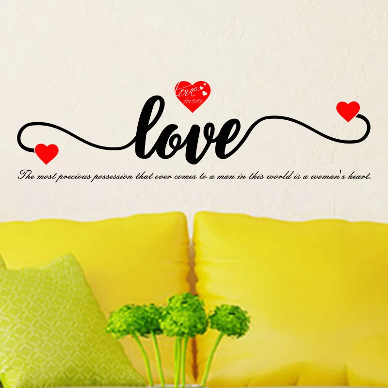 A decorative graphic featuring the word love in script with heart accents on a white background.
