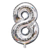Rose Gold Foil Number Balloons (32" or 40") for Birthday & Wedding Decor