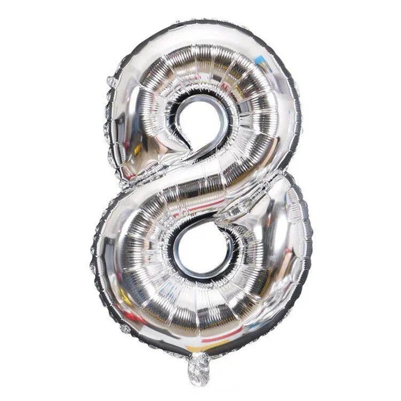 Rose Gold Foil Number Balloons (32" or 40") for Birthday & Wedding Decor