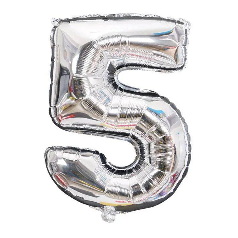 Rose Gold Foil Number Balloons (32" or 40") for Birthday & Wedding Decor