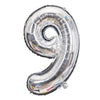 Rose Gold Foil Number Balloons (32" or 40") for Birthday & Wedding Decor