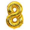Rose Gold Foil Number Balloons (32" or 40") for Birthday & Wedding Decor
