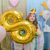Rose Gold Foil Number Balloons (32" or 40") for Birthday & Wedding Decor