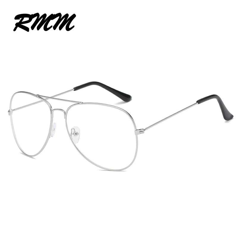 Classic pilot sunglasses with mirror lenses shown against a white background.