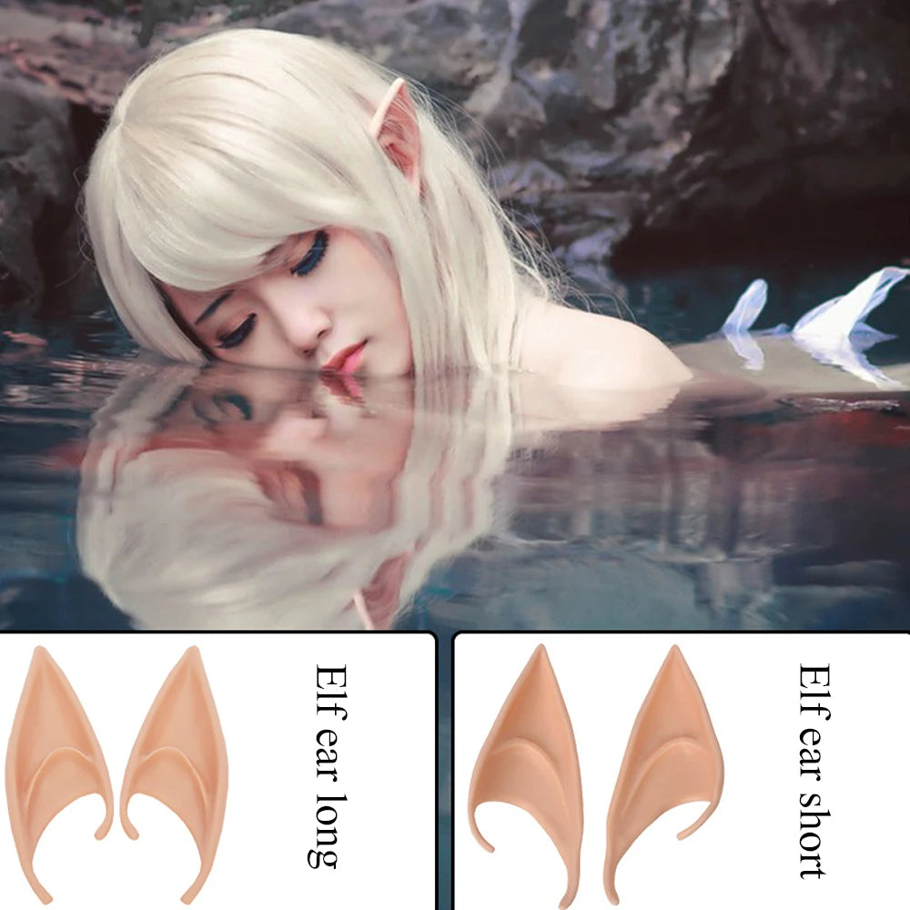 Latex Elf Ears for Cosplay, Fairy Costumes & Halloween