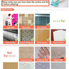 A collection of various wallpaper surfaces including tile, glass, metal, wood, plastic, and different types of walls for appl
