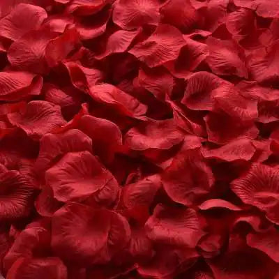 Silk Rose Petals for Weddings and Events