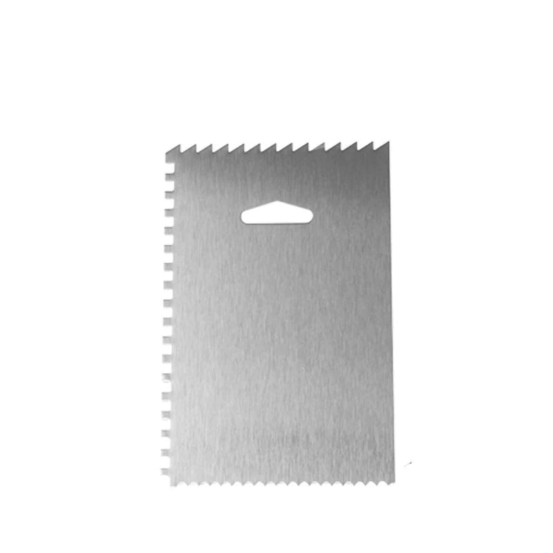Stainless Steel Cake Scraper & Fondant Smoothing Tool