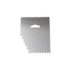 Stainless Steel Cake Scraper & Fondant Smoothing Tool
