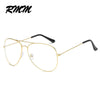 Gold-framed classic pilot sunglasses with mirror lenses shown against a white background.