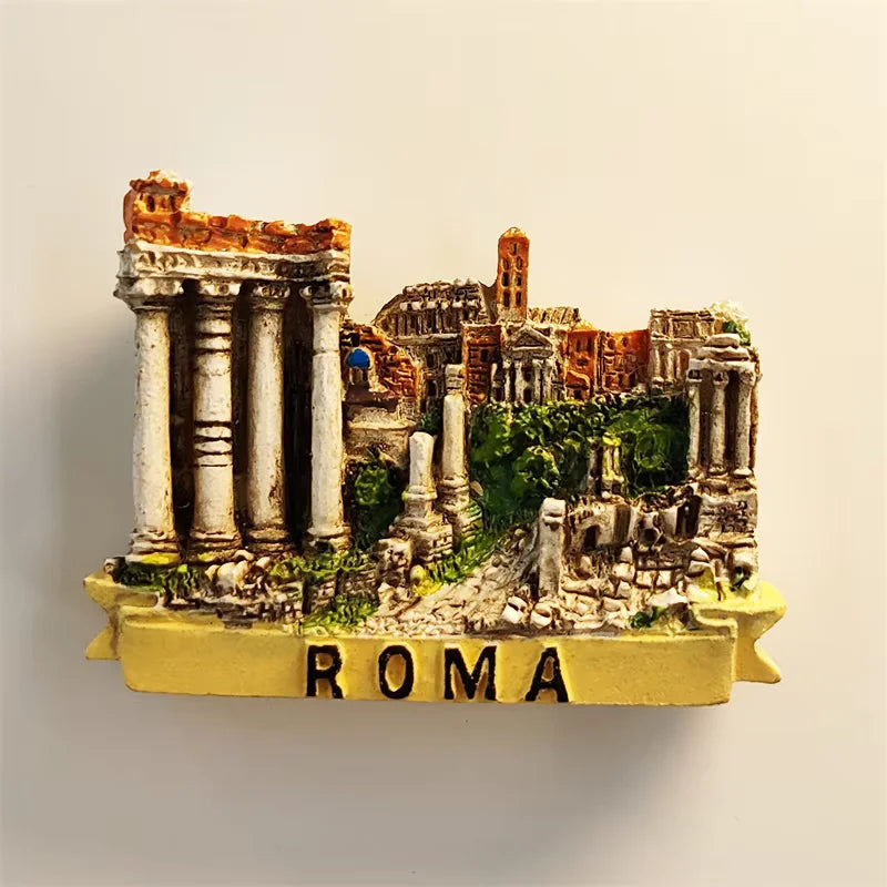 3D Resin Fridge Magnets – Iconic American Landmarks