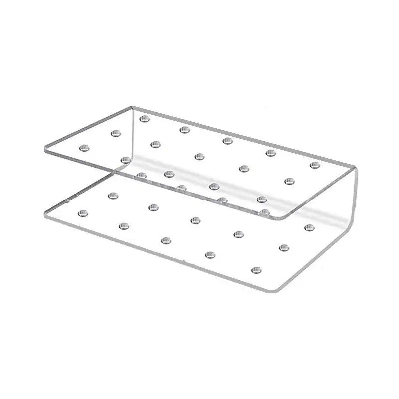 Clear acrylic display stand with 15 holes for cake or lollipop items