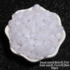 8mm Multicolor Glitter Resin Beads - 50 Pack for Jewelry Making