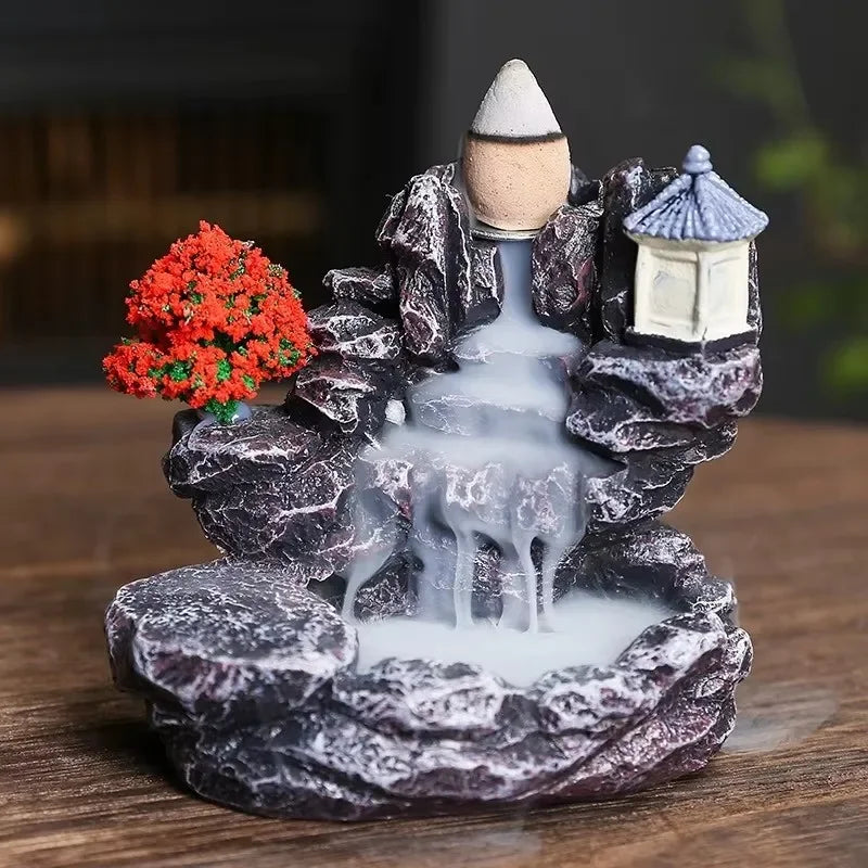Zen Waterfall Backflow Incense Burner