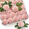 Artificial Foam Roses with Stems for Wedding & Home Décor