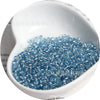 Silver Rice Glass Beads for Jewelry Making