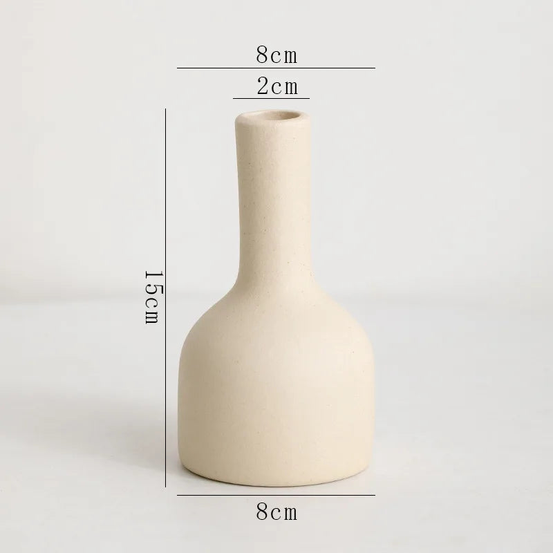 Minimalist Ceramic Vase for Modern Home Décor