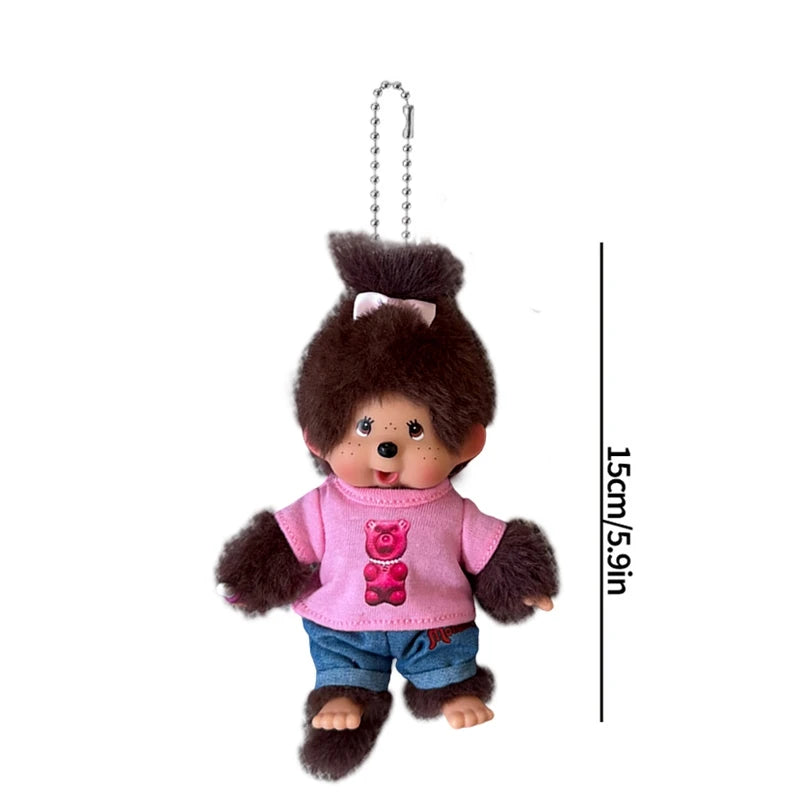 Monchhichi Plush Keychain Bag Charm