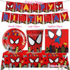 Superhero Birthday Party Tableware and Decoration Kit