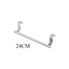 Porte-serviette en acier inoxydable avec une longueur de 24 cm.